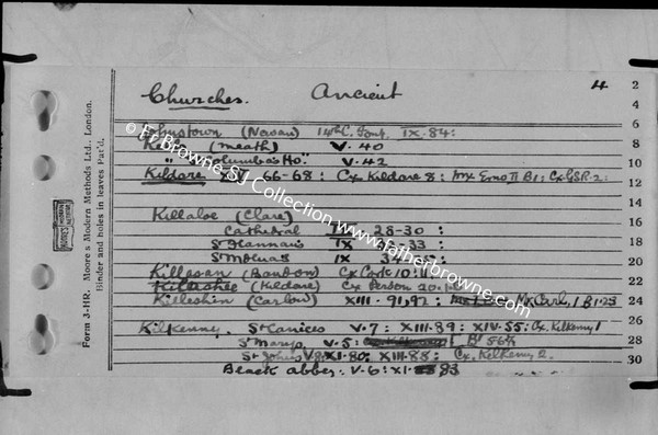 FR BROWNES INDEX